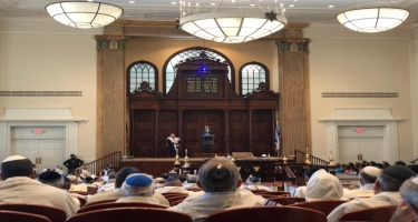 Los Anceles sinaqoqunda Azərbaycanın tolerantlığına dair təqdimat keçirilib (FOTO)