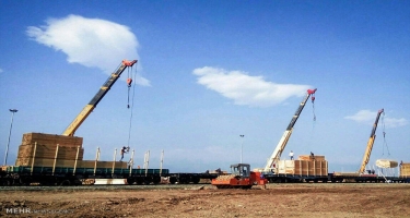 Astara-Astara dəmiryol terminalında tikinti işləri bərpa edilib - Nazir müavini