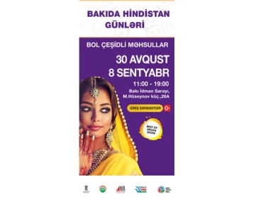 Bakıda “Hindistanın ən yaxşıları” sərgisi keçiriləcək