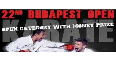 Karateçilərimiz Macarıstanda 22-ci “Budapeşt Open” beynəlxalq karate turnirində iştirak edəcəklər