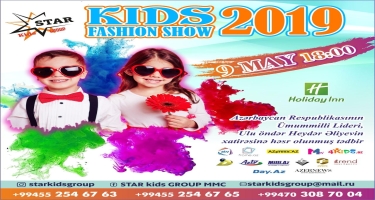 “Kids Fashion Show 2019” yarışması keçiriləcək