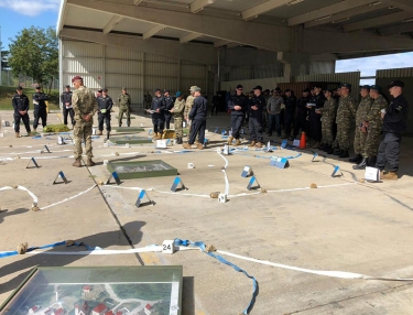 Hərbi qulluqçularımız Almaniyada təlimdə iştirak edir (FOTO)