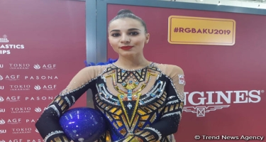 Gürcüstan gimnastı: Bakıda Milli Gimnastika Arenasında çıxış etmək rahatdır