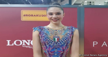 İtaliya gimnastı: Bakıda yarışların təşkili hər dəfə daha da yaxşılaşır