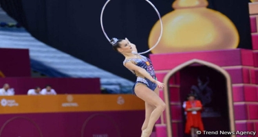 Bədii gimnastika üzrə dünya çempionatında Rusiya komanda hesabında birinci oldu