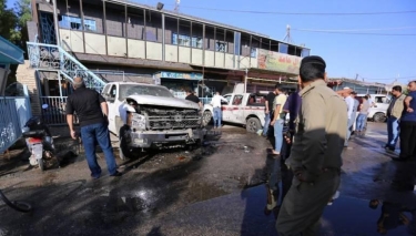 İraqda avtobus partlayıb, qurbanlar var