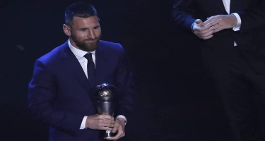 Lionel Messi FİFA tərəfindən ilin ən yaxşı futbolçusu seçilib