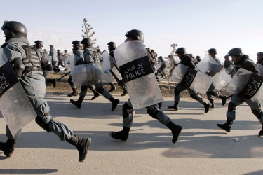 Əfqanıstanda polislə toqquşmalarda altı nəfər yaralanıb