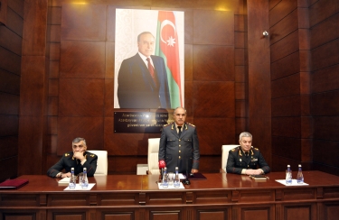 Hərbi Prokurorluqda Azərbaycan Prokurorluğunun 101 illiyi qeyd edildi (FOTO)