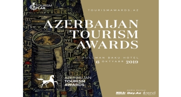 “1st Azerbaijan Tourism Awards – A signature of excellence” mükafatlandırma tədbiri keçiriləcək