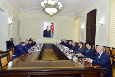 Rusiya Baş prokurorunun müavininin rəhbərlik etdiyi nümayəndə heyəti Azərbaycanda səfərdədir (FOTO)