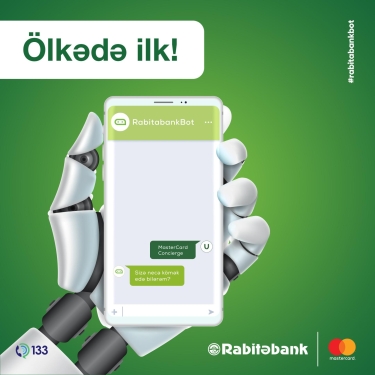 Hamınızın şəxsi köməkçisi olacaq! “Rabitəbank” və “Mastercard”dan möhtəşəm xidmət!