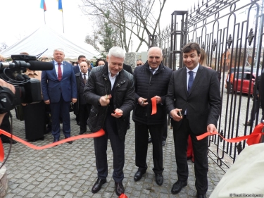 Ukraynada Azərbaycanın ilk Mədəniyyət və İnformasiya Mərkəzinin açılışı olub (FOTO)