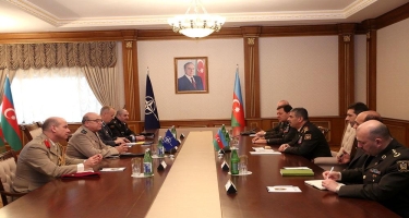 Zakir Həsənov NATO-nun Hərbi Komitəsinin sədri ilə görüşüb (FOTO)