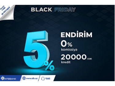 AFB Bank-dan “Black Friday” kampaniyası