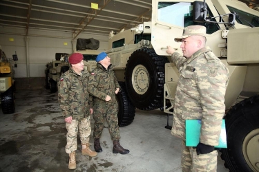 Polşa Silahlı Qüvvələrinin nümayəndə heyəti Azərbaycana səfər edib (FOTO)