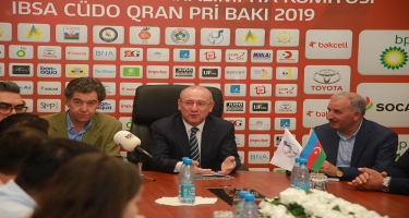 “IBSA Judo Baku Grand Prix 2019” yarışları ilə bağlı mətbuat konfransı keçirilib (FOTO)