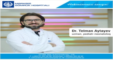 “Həkimlərimizi tanıyın!” - pediatr-neonatoloq-reanimatoloq, şöbə rəisi Dr. Telman Aytayev