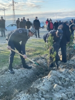 Xızıda ağacəkmə aksiyası keçirilib (FOTO)