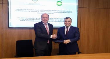 ƏƏSMN ilə BP Anlaşma Memorandumu imzalayıb (FOTO)