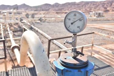 Azərbaycanda təbii qaz hasilatı artıb