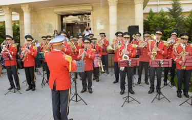 Respublika Veteranlar Təşkilatı Qələbə Gününü qeyd ediblər (FOTO)