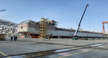 “Kəlbəcər” tankeri 2020-ci ildə istifadəyə veriləcək (FOTO)