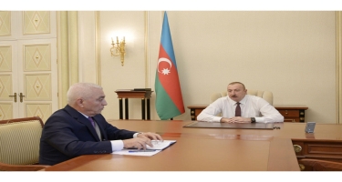 Prezident İlham Əliyev “Azərenerji” ASC-nin prezidentini qəbul edib (FOTO)