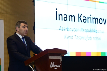 İnam Kərimov: Gələn ildən subsidiyalar elektron formada veriləcək