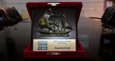 “Azpetrol” şirkəti “Caspian Business Award - 2019” mükafatına layiq görülüb