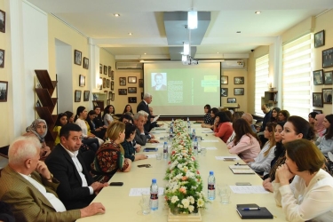 Şahin Xəlillinin “Ceyms Oldric və Azərbaycan” kitabı əsasında dəyirmi masa keçirilib (FOTO)