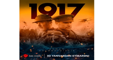 “1917”: IMAX formatında ancaq “Park Cinema”da