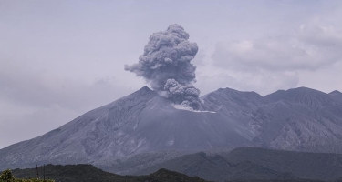Meksikada ən böyük vulkan püskürüb