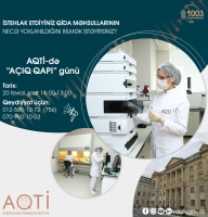 Qida Təhlükəsizliyi İnstitutunda növbəti “Açıq qapı” günü keçiriləcək