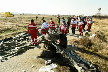 İran Ukrayna təyyarəsinin iki raketlə vurulduğunu bildirib