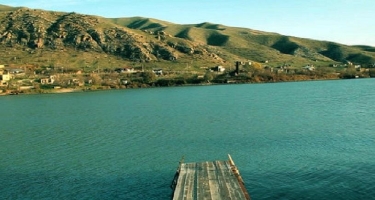 ETSN: Mingəçevir su anbarının səviyyəsi aşağı düşüb (FOTO)