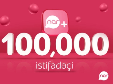 “Nar+” tətbiqindən istifadə edənlərin sayı 100 mini ötüb