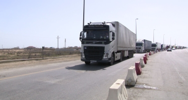 DİN: Xüsusi karantin rejiminə baxmayaraq, Azərbaycana daxil olan tranzit yük maşınlarının hərəkəti təmin edilir
