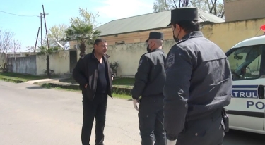 Lənkəranda xüsusi karantin rejimi qaydalarına nəzarət davam etdirilir (FOTO)