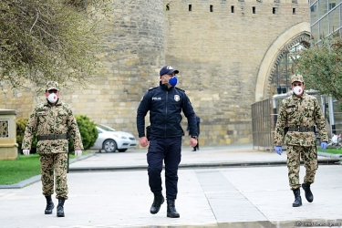 Bakı küçələri karantin rejimində (FOTO)