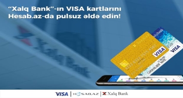 Hesab.az ilə Visa kampaniyası çərçivəsində Xalq Bank Əməkdaşlığı