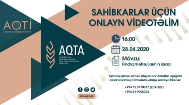 AQTA sahibkarlar üçün onlayn videotəlimlərə start verdi