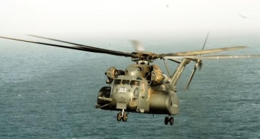 Yunanıstan sahillərində helikopter qəzaya uğrayıb