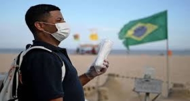 Braziliyada son sutkada koronavirusa 4 mindən çox yoluxma halı qeydə alınıb