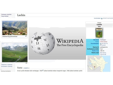 “Wikipedia”da Laçın rayonu haqqında özbək dilində bölmə yaradıldı (FOTO)