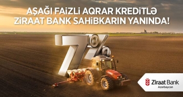 Ziraat Bankdan Kənd Təsərrüfatına Dəstək Krediti!