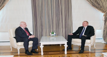 Prezident İlham Əliyev ATƏT Parlament Assambleyasının prezidentini qəbul edib