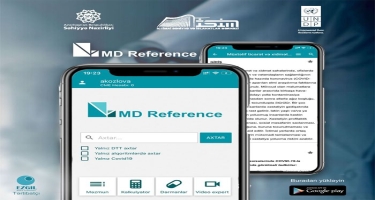 Tibb işçiləri üçün “MD Reference” adlı mobil tədbiq istifadəyə verilir