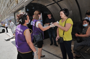 Abşeronda koronavirus əleyhinə geniş təbliğat işləri aparıldı (FOTO)