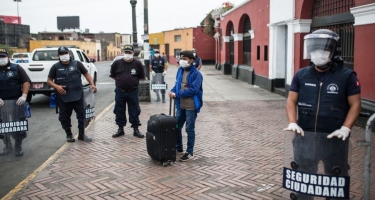 Peru hakimiyyəti koronavirusa görə fövqəladə rejimini avqusta qədər uzadıb